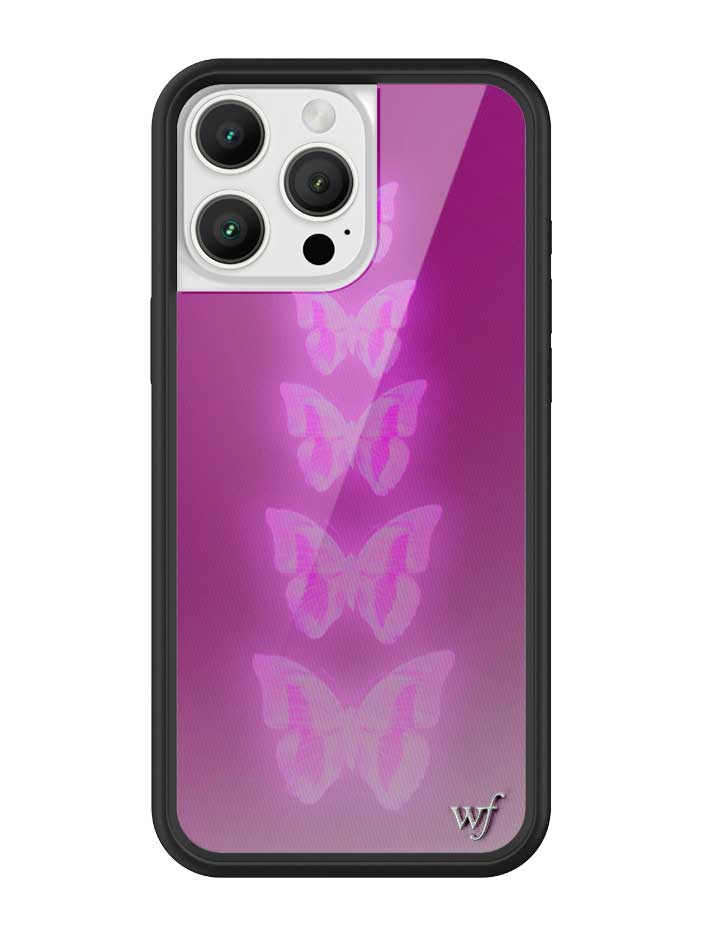 Neon Butterfly iPhone 16 Pro Max Case