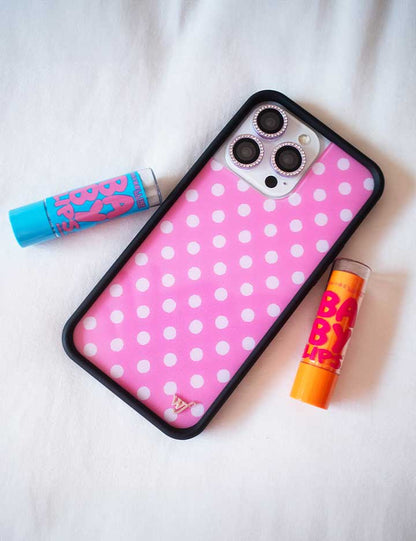 Polka Dot - Pink and White iPhone 18 Pro Max Case