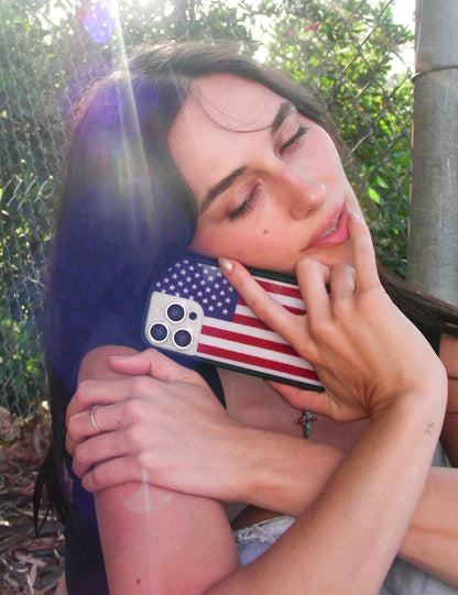 American Flag iPhone 18 Pro Max Case