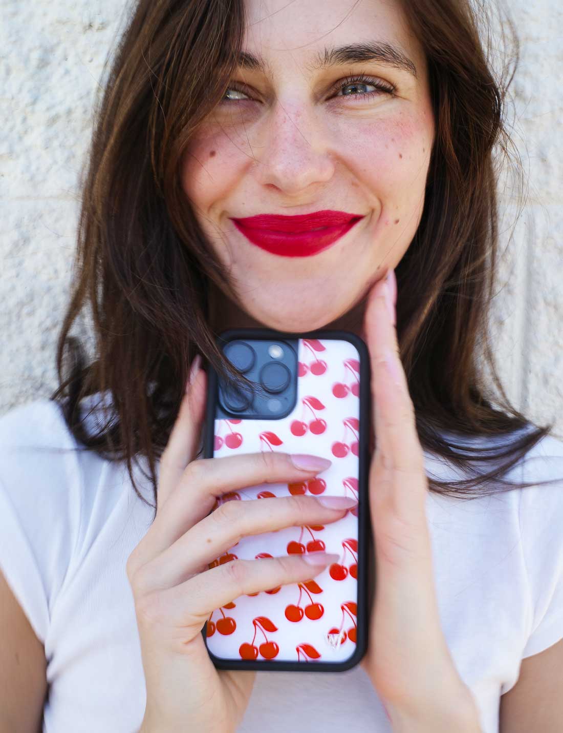 American Cherries iPhone 16 Pro Max Case