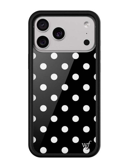 Polka Dot - Black and White iPhone 18 Pro Max Case