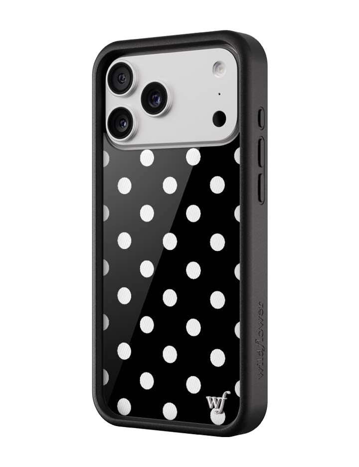 Polka Dot - Black and White iPhone 18 Pro Max Case