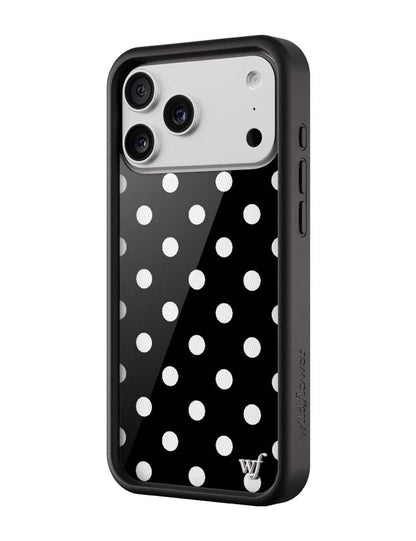 Polka Dot - Black and White iPhone 18 Pro Max Case