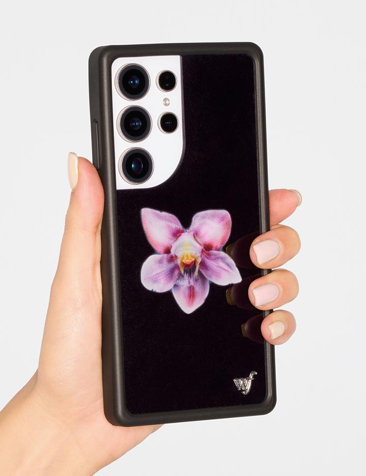 Orchid - Black Samsung Galaxy CaseGalaxy S25 Ultra Case