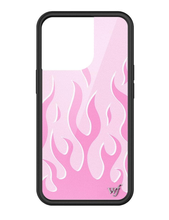 Flames - Pink iPhone Case