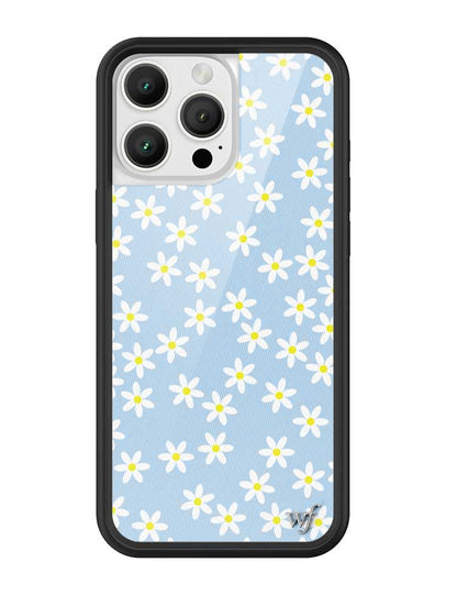 Blue Daisy iPhone 16 Pro Max Case