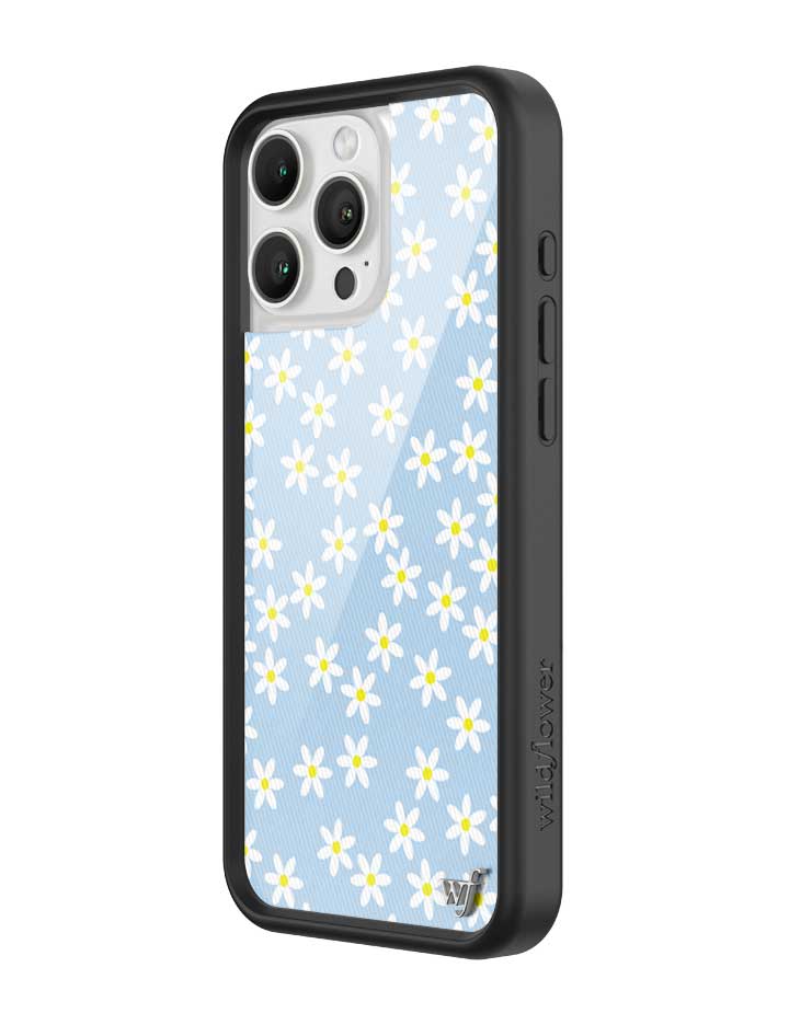 Blue Daisy iPhone 16 Pro Max Case