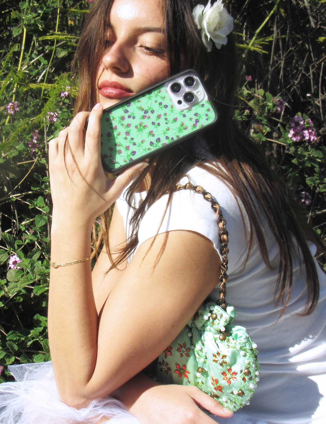 Posie Rosie - Purple iPhone 16 Pro Max Case