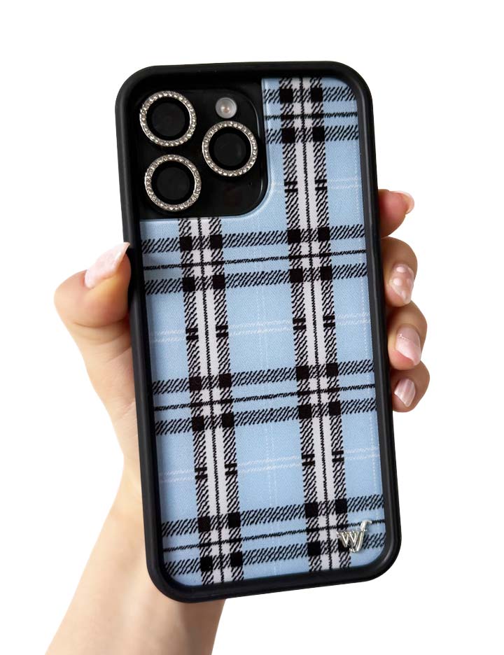 Plaid - Blue iPhone 18 Pro Max Case