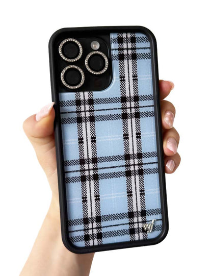 Plaid - Blue iPhone 18 Pro Max Case
