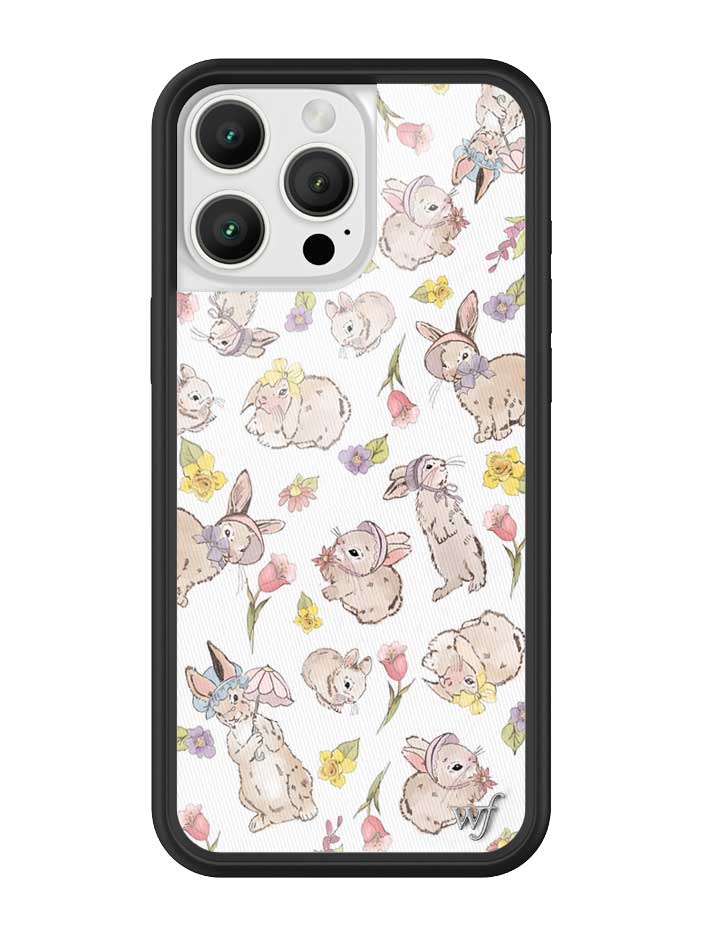 Bunnies in Bonnets iPhone 16 Pro Max Case