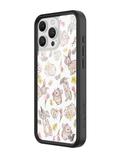 Bunnies in Bonnets iPhone 16 Pro Max Case