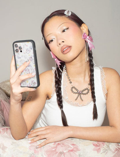 Bunnies in Bonnets iPhone 16 Pro Max Case