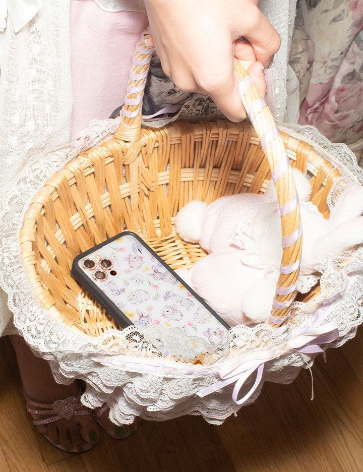 Bunnies in Bonnets iPhone 16 Pro Max Case