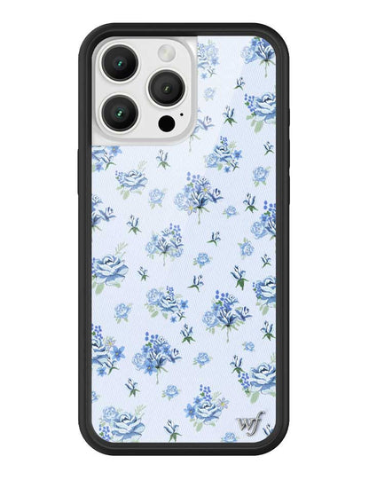 Forget Me Not Floral iPhone 16 Pro Max Case