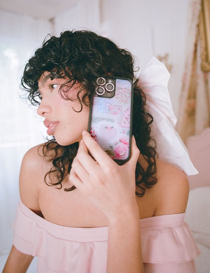 Frilly Floral iPhone 16 Pro Max Case