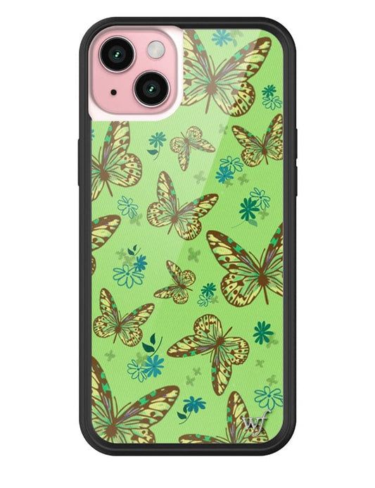 Butterfly - Sage iPhone 15 Plus Case