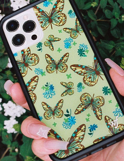 Butterfly - Sage iPhone 15 Plus Case