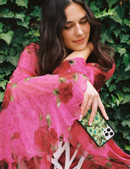 Butterfly - Sage iPhone 15 Plus Case
